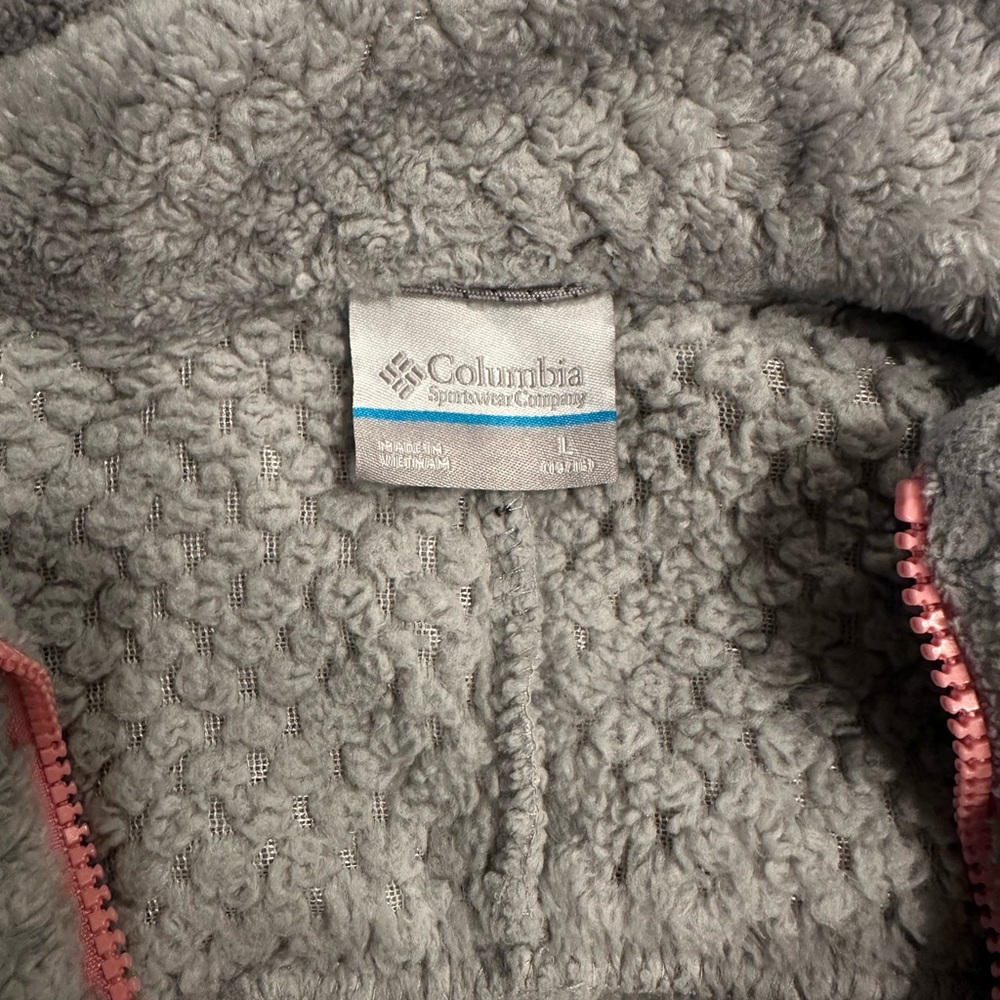 Columbia Gray Zip-Up Sweater - Picture 4 of 5